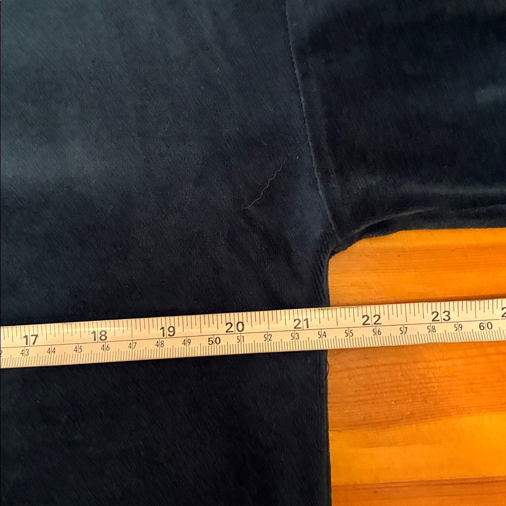 Talbots Teal Velour Dress - Picture 9 of 11